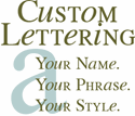 Picture for category Custom Lettering